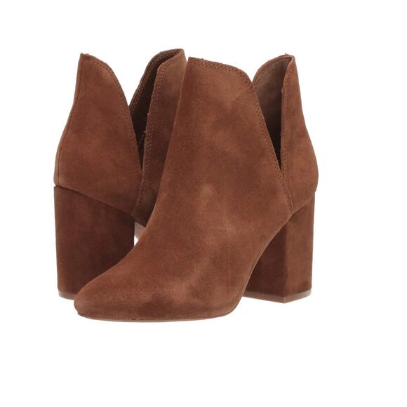 Steve Madden Rookie Leather Bootie Chestnut Women's Size 9 - Picture 3 of 12